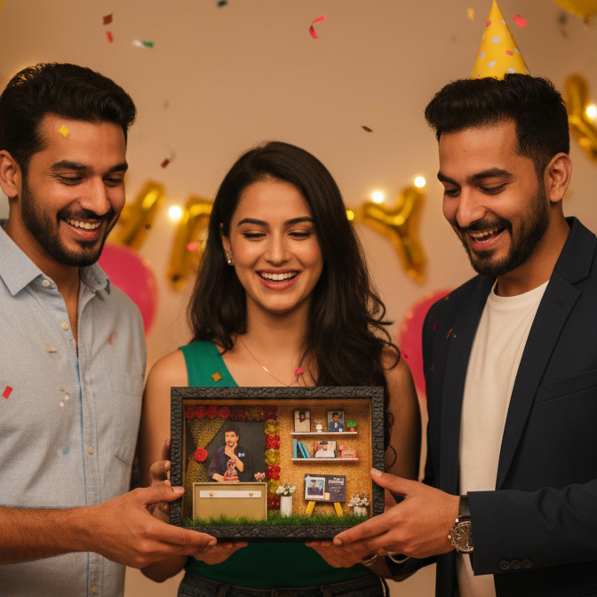 Fast Gift Birthday Miniature Box