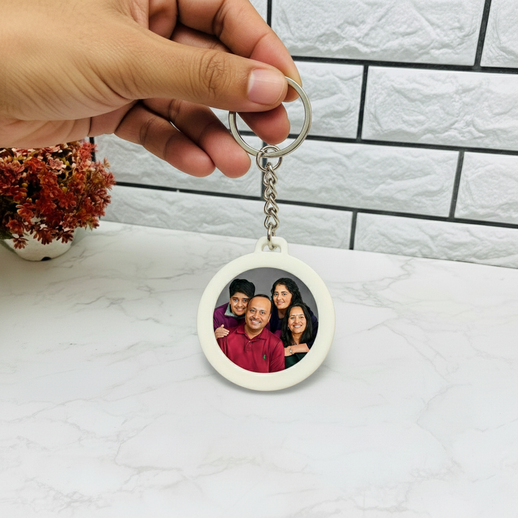 Personalised Gift Combo β Money Box + Plastic Keychain + 4x4 Frame π