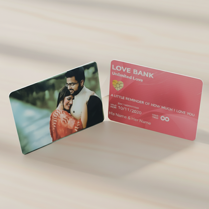 Fast Gift Wallet Card – Unlimited Love Edition ❤️
