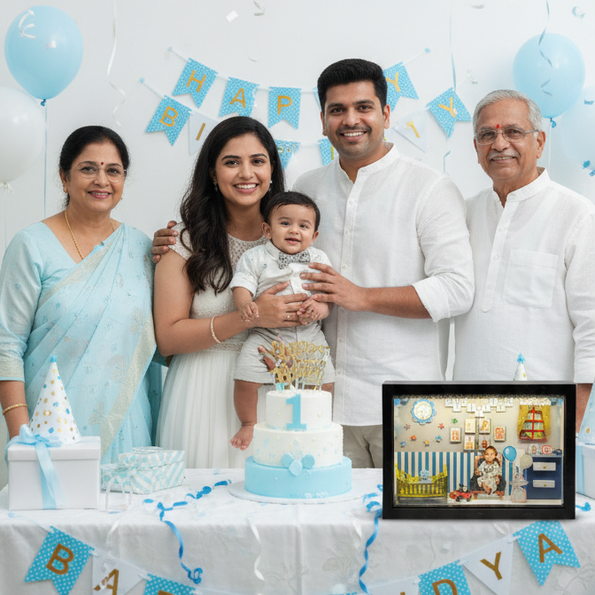 Fast Gift Birthday Memory Box💙