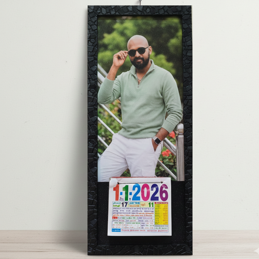 Fast Gifts Personalized Photo Frame with Calendar