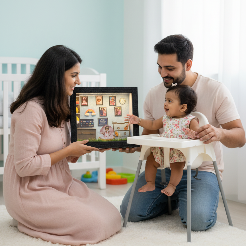 💖 Celebrate Little Moments with a Custom Miniature Birthday Box