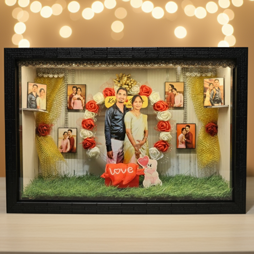 ' love  Story' Fast Gift Wedding Miniature Box