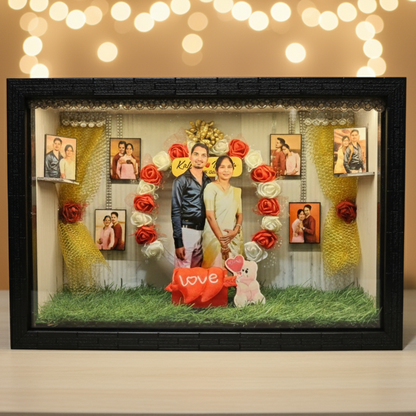 ' love  Story' Fast Gift Wedding Miniature Box