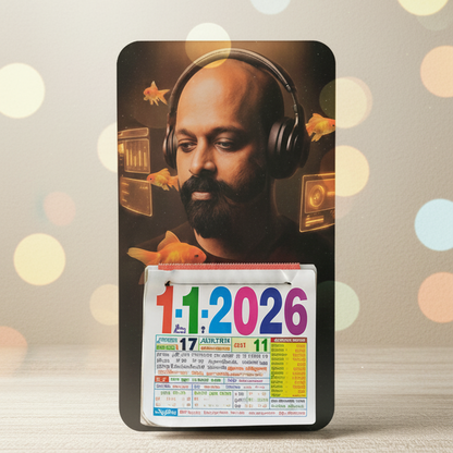 Fast Gifts Personalized Acrylic Calendar