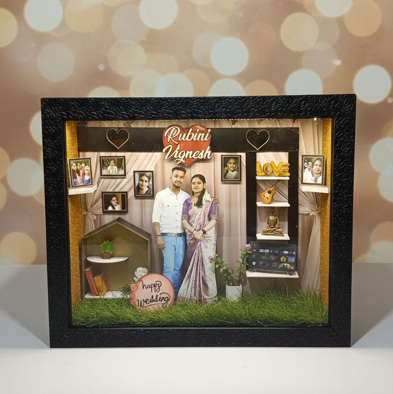 Fast Gift Wedding Miniature Box – A Perfect Personalized Keepsake ❤️