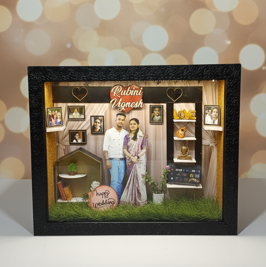 Fast Gift Wedding Miniature Box – A Perfect Personalized Keepsake ❤️